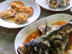 石斑鱼清蒸-四川小胡子海鲜(丁村万人海鲜广场店)