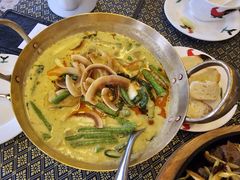 青咖喱鸡肉-南沙游艇会·大兵船餐厅