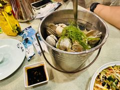 一桶黄蚬-渔娘渔家丹东海鲜(东直门店)