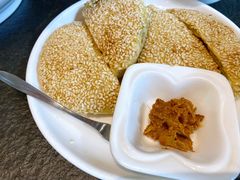 芝麻烧饼-东哥紫阳蒸盆子(旺座·现代城店)