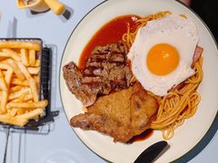 沙丹鸳鸯扒意粉-梳打冰室(氹仔店)