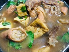 -老红桥炸灌肠牛肚锅烧烤(定福庄店)