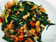 韭菜炒河虾仔-稻香酒家·33年老字号·港式粤菜(富邦中心店)