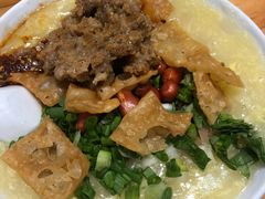 蛋冲牛肉豆腐脑-小豆海棠(人民南路店)