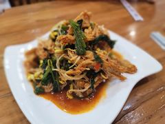 菠菜拌面筋-阿达西新疆餐厅(西北大学店)