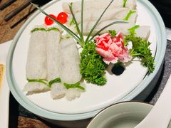 竹笙虾卷-大匠工房古船木艺术餐厅·猪肚鸡专门店(长白仙岛店)