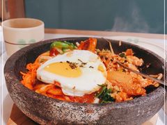 辣白菜五花肉石锅拌饭-七八冷面·延边朝鲜族美食(圣熙八号店)