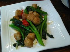 鲮鱼球炒菜心-渔米粥(罗湖店)