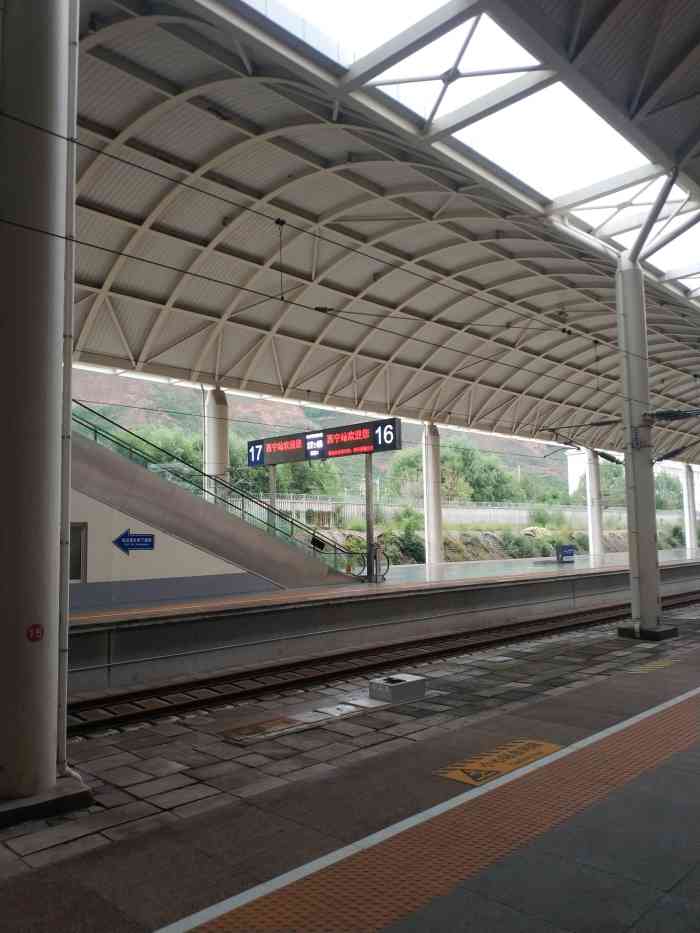 西宁站站台图片