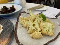 烧鹅汁炒台山菜花-岭南海晏楼(滨江东总店)