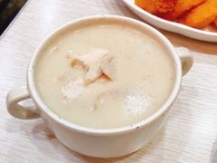 鸡茸蘑菇汤-蘑菇餐厅(小火瓦巷店)
