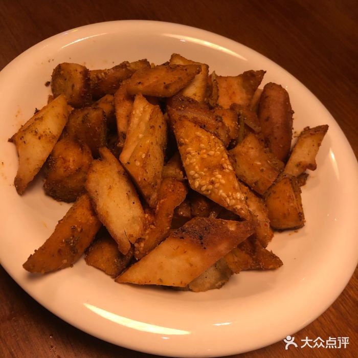 cumin孜然创意新疆料理风味炒馕图片