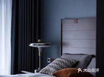 全案设计｜中性风深蓝灰睡眠空间设计