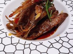 香酥烤籽鱼-乾隆美食·本帮菜(黄河路店)