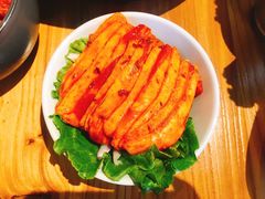 招牌黑猪五花肉-么肆烤肉(汉街形象店)