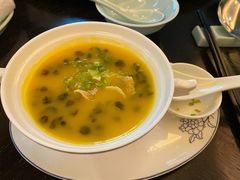 金瓜汁烩葛仙米-广州康莱德·韵轩中餐厅