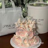 生日收到这么漂亮的蛋糕🎂心情也变得美美哒[爱心]