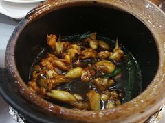 宫保田鸡-长城砂煲田鸡粥