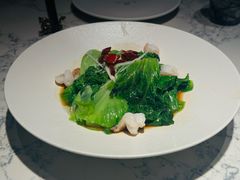 虾仁白灼西生菜-奉天小馆·非遗东北菜(济南万象城店)