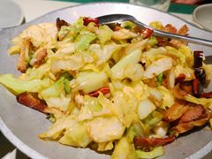 干锅手撕牛心菜-望湘园·洞庭渔宴(永旺店)