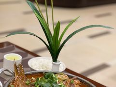 石锅三样鱼-漠河金马饭店-餐厅