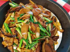 橄榄油炒三种蘑菇-西贝(无锡万象城店)