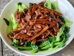 碧绿卤肉竹笋干-东滩湿地公园观海楼餐厅