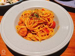 茄汁香肠意大利面-JINNS锦时 steak&pizza(浸信会礼拜堂旧址店)