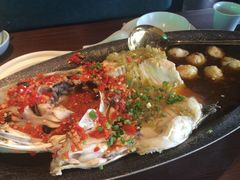 双色鸳鸯鱼头王-望湘园·洞庭渔宴(浦江欢乐颂店)