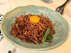 黑松露海盐温泉蛋焗口蘑-龟兹KUCINA·新疆菜(前滩L+PLAZA店)