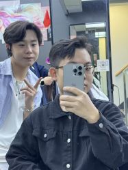 -藤野造型专业烫染接发