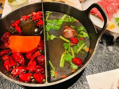 四季草本鸳鸯锅-盡膳口福跷脚牛肉火锅(北美新天地店)
