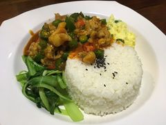 馋嘴双椒牛蛙饭-张果佬年糕卷(科巷店)