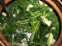 鸡汁菠菜豆衣-南小馆(迪士尼小镇店)