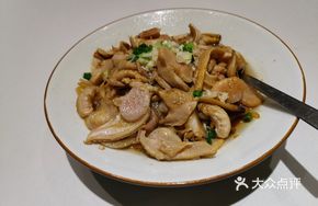 Scallion Oil Swan Meat