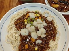 虾仁炸酱面-奎元馆.百年奎元.非遗传承(西湖边的解放路店)