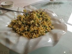 野槐花炒鸡蛋48元-品湘宴·湖南宁乡菜