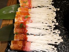 金针菇五花肉-九田家黑牛烤肉料理(中北镇店)