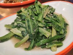 蒜蓉油麦菜-向外鱼乐·土菜·虹鳟鱼