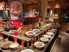 自助调料区-田小狗的饭店(才子佳郡店)