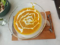 海鲜南瓜汤-开间茶馆·围炉煮茶