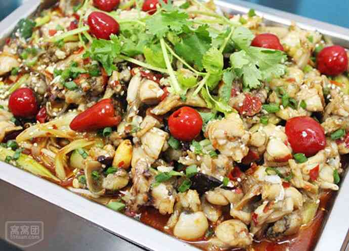 渝之味川菜海鲜排挡-"「碳烤田鸡」这家碳烤田鸡真的超级棒!其..."-大