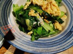 虾皮鸡蛋炒小白菜-小吊梨汤·北京菜·烤鸭(四元桥店)