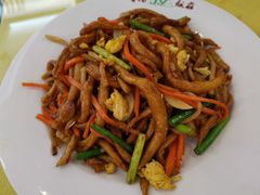 木须炒拨鱼-晋阳饭庄(虎坊桥店)
