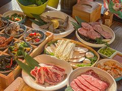 -明洞阿姨·韩式酱蟹烤肉·创意料理(三元桥店)