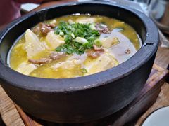 石锅牛柳豆花-土桥手掌鸡·26年灌县老味道(都江堰店)