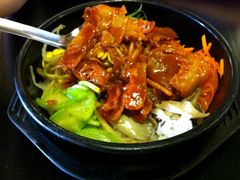 五花肉石锅拌饭-花腰餐吧Bistro烧烤 傣味(传媒大学店)