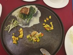 香煎澳带配鹅肝-红房子西菜馆(淮海中路店)