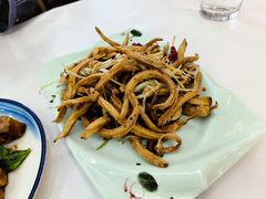 干煸鱿鱼-庆山饭店·海鲜饺子家常菜(北戴河黑石路店)