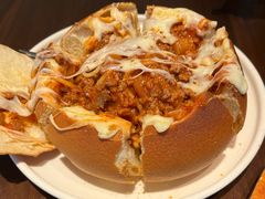 意大利面焗面包碗-千日贺茶餐厅(高新万达店)